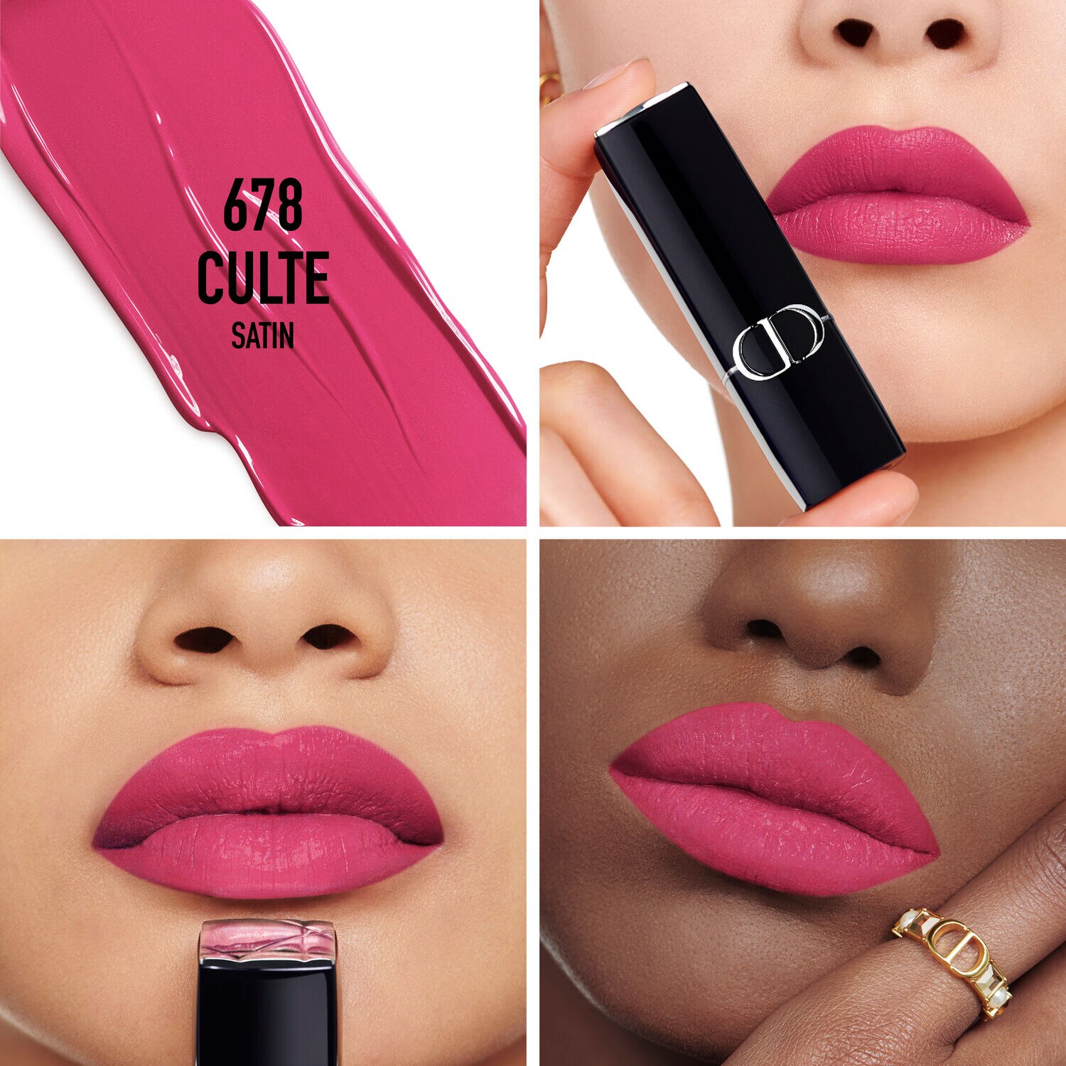 ROUGE DIOR SATIN LIPSTICK (BARRA DE LABIOS CON EFECTO SATINADO)